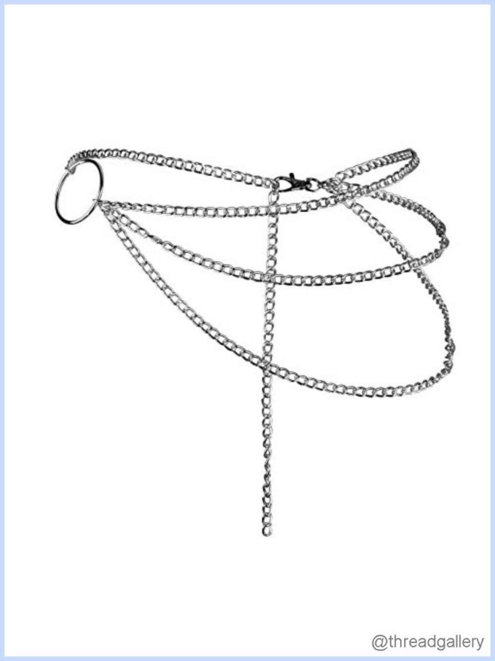 Multilayer Beach Body Chain Waist Link Belt for Women Party Rave Dress